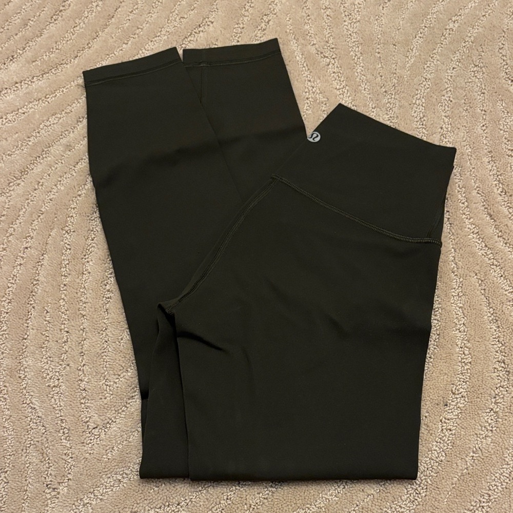 lululemon athletica Dark Green Leggings